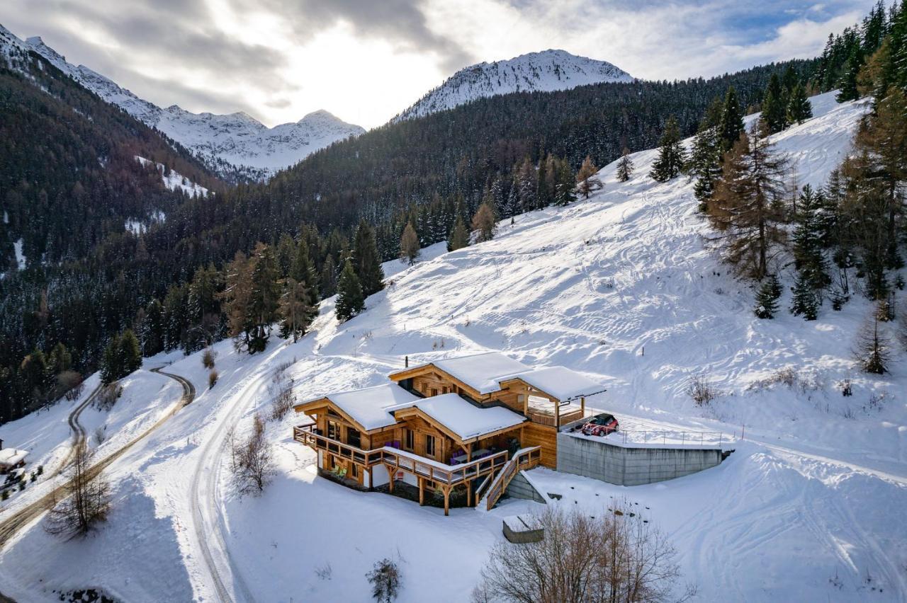 Chalet Flocon De Neige - Jacuzzi - Sauna La Tzoumaz Kültér fotó