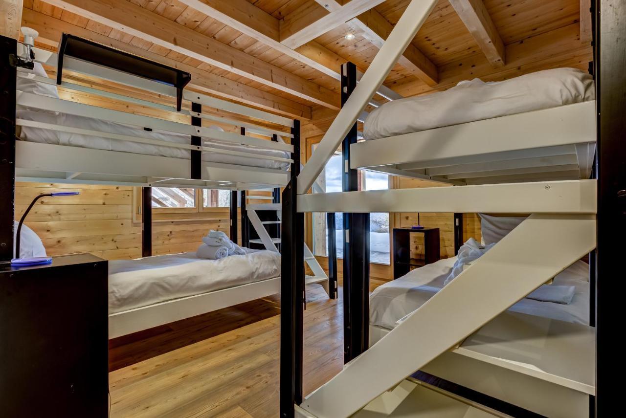 Chalet Flocon De Neige - Jacuzzi - Sauna La Tzoumaz Kültér fotó